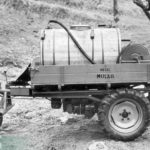1955_Ein frühes Dreirad DM-10 mit Baumspritzanlage um 1955