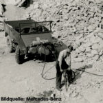 Unimog im Steinbruch