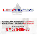 Heizbross Notdienst Heizung